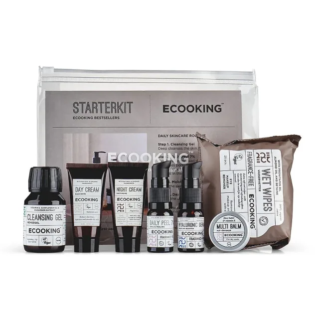 Ecooking Starter Kit - Skincare With Wet Wipes