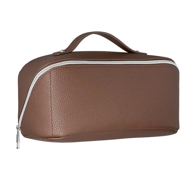 Kicks Beauty Large Beauty Bag Brown