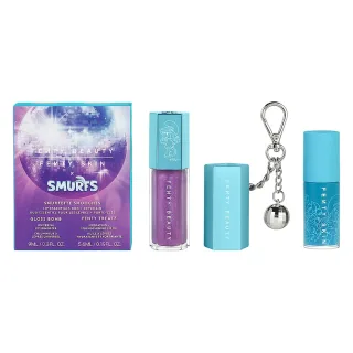 Fenty Beauty Smurfette Smooches Lip Essentials Duo & Keychain Smurfette Smooches Lip Essential Duo