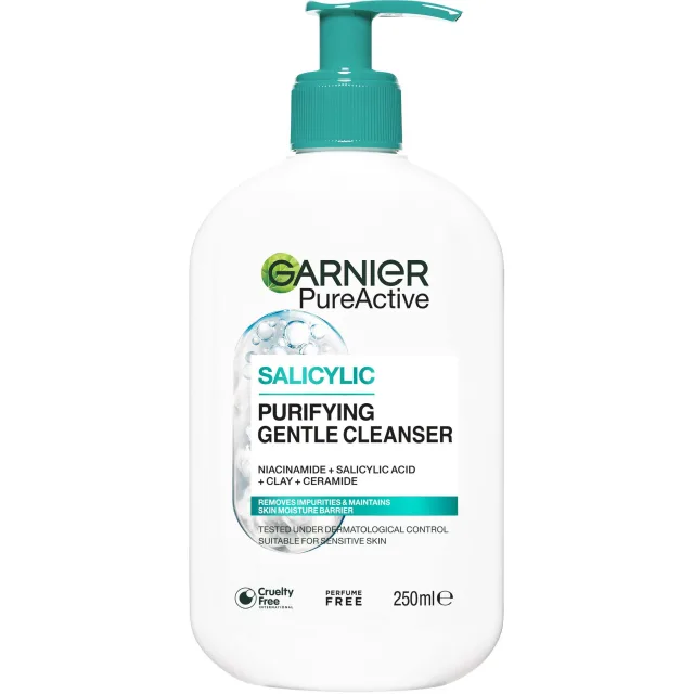 Garnier PureActive Salicylic Purifying Gentle Cleanser For Impure Skin