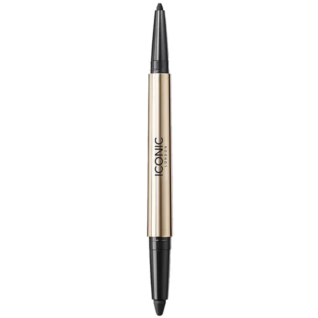 ICONIC London Eyeliner Duo Smokey Eye Midnight Black