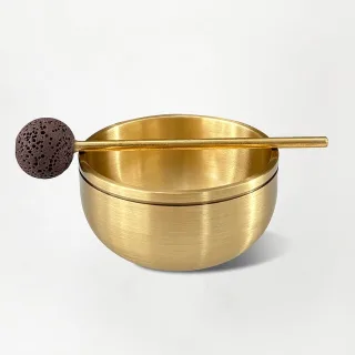Coohé Tibetan Singing Bowl Gold