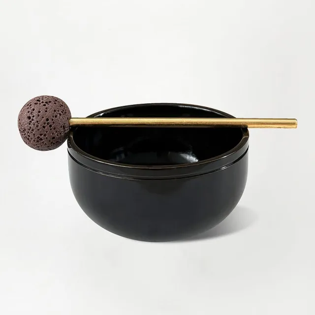 Coohé Tibetan Singing Bowl Black
