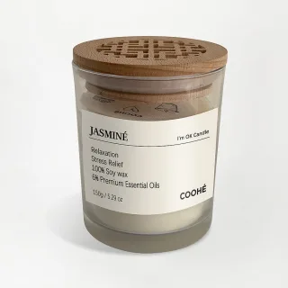 Coohé I'm OK Soy Wax Aroma Candle Jasminé
