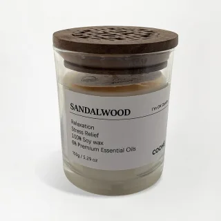 Coohé I'M OK Soy Wax Aroma Candle Sandalwood