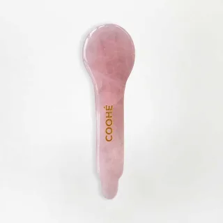 Coohé Eye Relief Spoon Rose Quartz Rose Quartz