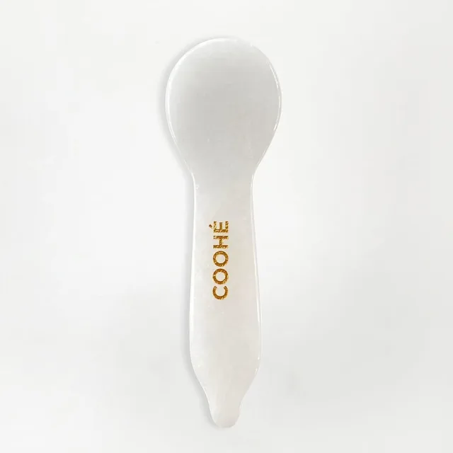 Coohé Eye Relief Spoon White Jade White Jade