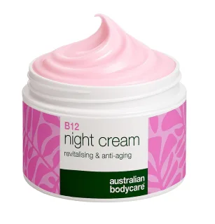 Australian Bodycare Vitamin B12 Night Cream – Nourishing Overnight Moisturizer For Firm, Hydrated & Glowing Skin