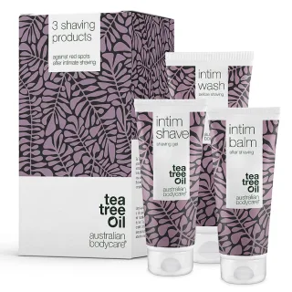 Australian Bodycare 3-Step Intimate Shaving Kit For Smooth Skin Without Irritation, Redness & Ingrown Hairs