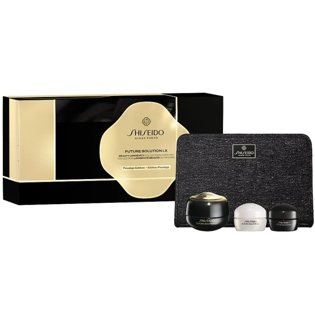 Shiseido Future Solution Eye Cream Holiday Pouch Gift Set