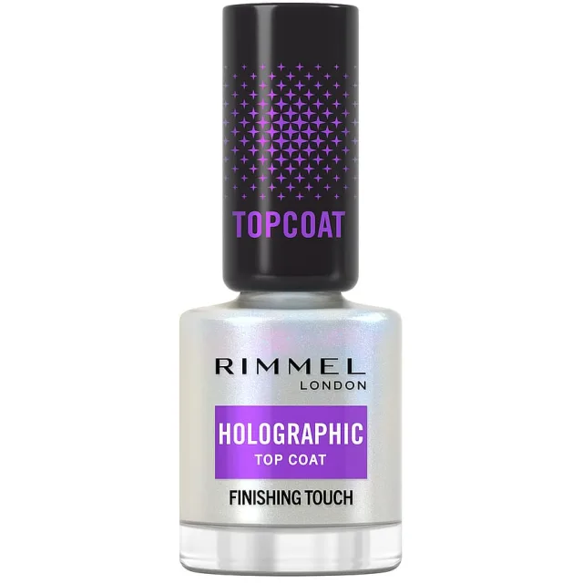 Rimmel Holographic Top Coat with Glitter