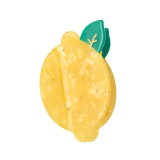 Kicks Beauty Hair Clip Yellow Lemon Yellow Lemon