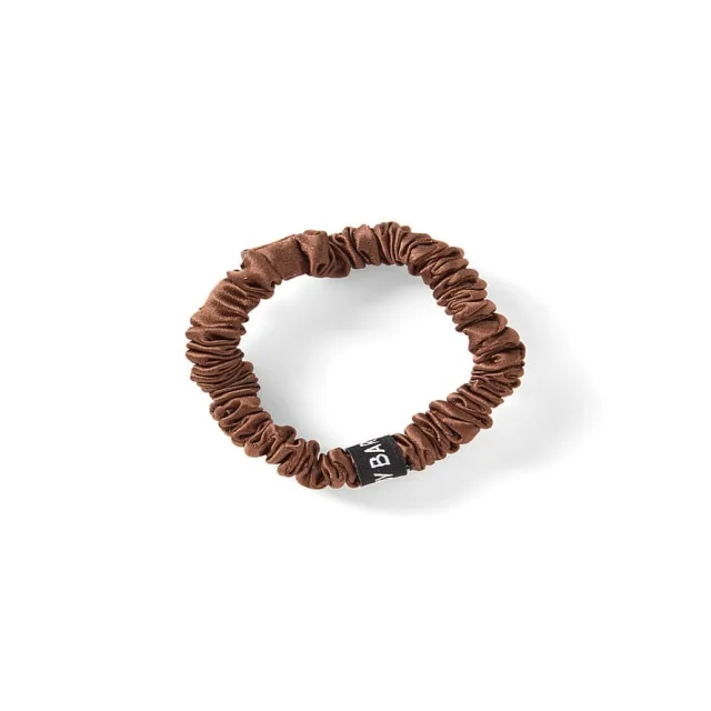 ByBarb Silk Hair Tie Brown