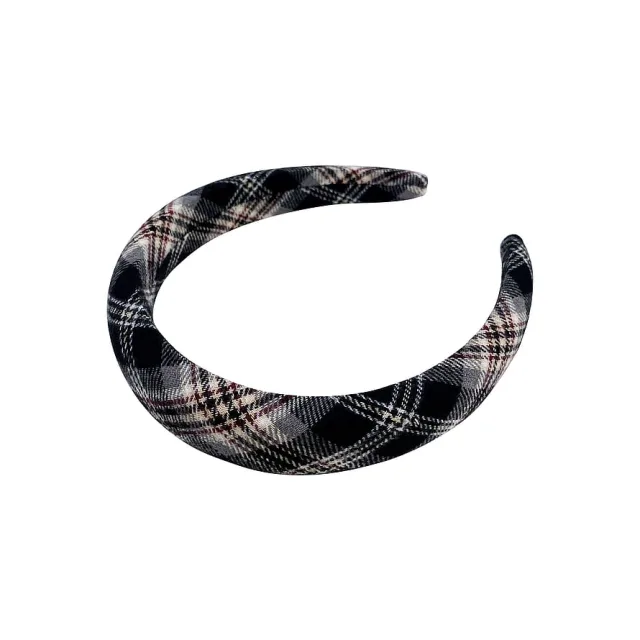Pipol's Bazaar Tartan Headband Black