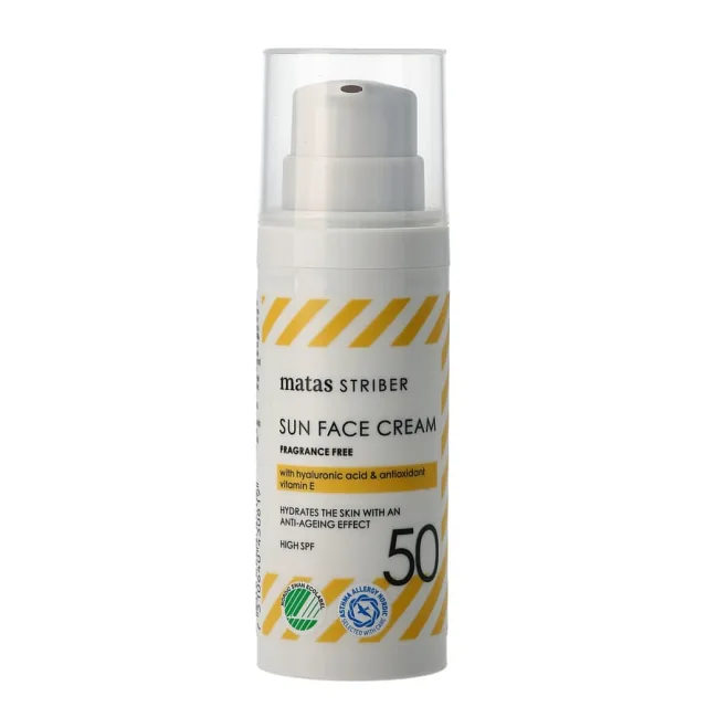 Matas Striber Sun Face cream SPF 50 Fragrance Free