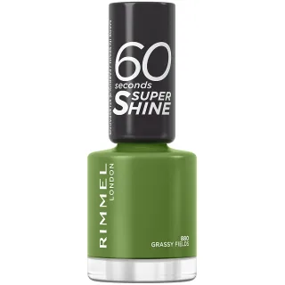 Rimmel 60 Seconds Super Shine Nail Polish Grassy Fields