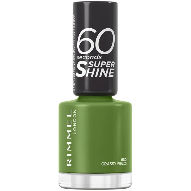 Rimmel 60 Seconds Super Shine Nail Polish Grassy Fields