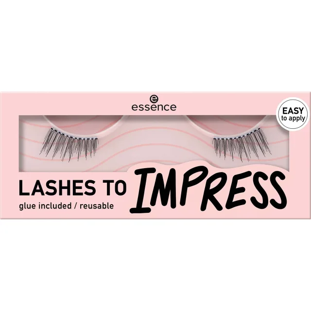 essence Half Lashes lashes to impress