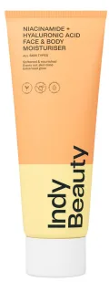 Indy Beauty Niacinamide & Hyaluronic Acid Face & Body Moisturiser