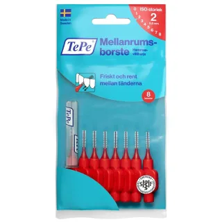 TePe Mellanrumsborste Röd
