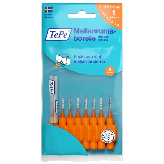 TePe Mellanrumsborste 0,45mm Orange