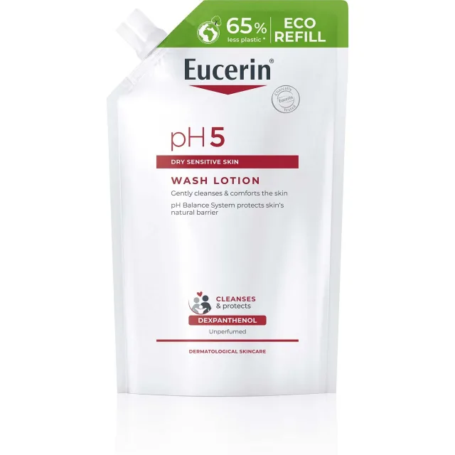 Eucerin pH5 Washlotion Refill oparfymerad
