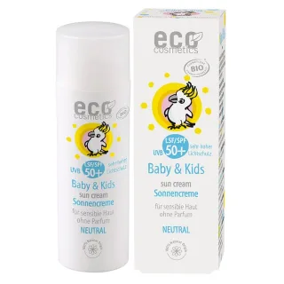 Eco Cosmetics Baby & Kids Neutral Solkräm SPF50+