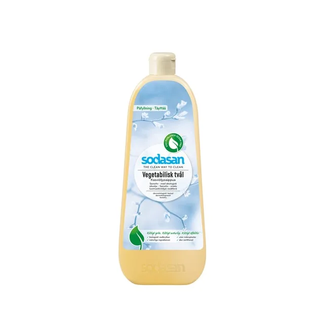 Sodasan Vegetabilisk Tvål Sensitive 1 liter · 1000 ml