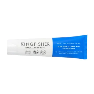 Kingfisher AloeVera TeaTree Mint Tandkräm Utan Fluor