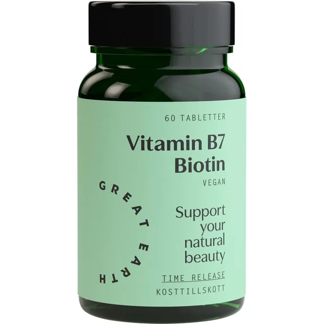 Great Earth Vitamin B7 Biotin