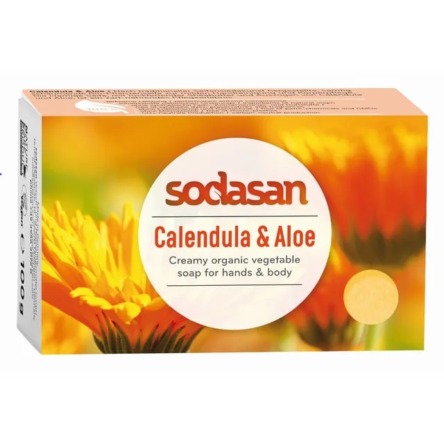 Sodasan Ringblomma & Aloe Eko Tvål