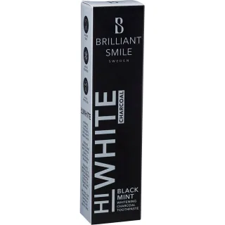 Brilliant Smile HiWhite Charcoal Black Mint