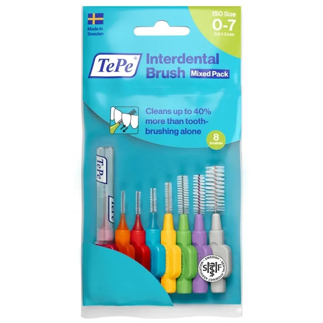 TePe Mellanrumsborste Mixpack