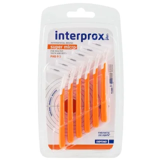 interprox Vinkel Plus Super Micro Mellanrumsborste Orange