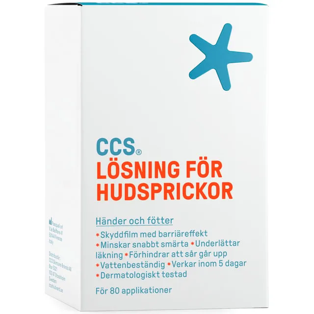 CCS Lösning för hudsprickor