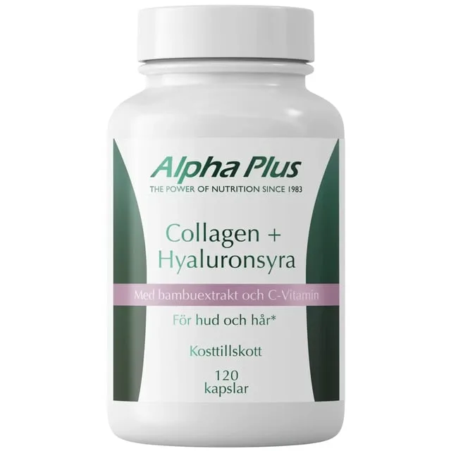 Alpha Plus Collagen + Hyaluronsyra