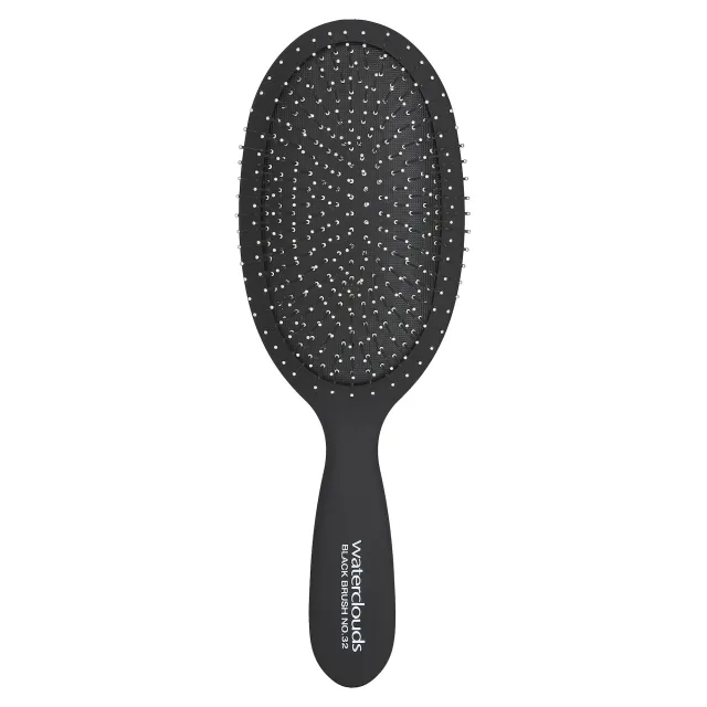 Waterclouds Black Brush No.32 Detangling Steel Bristle Brush