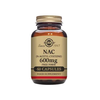 Solgar NAC 600 mg (N-Acetyl L-Cysteine)