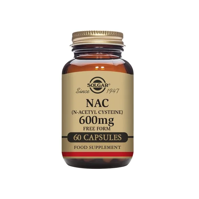Solgar NAC 600 mg (N-Acetyl L-Cysteine)