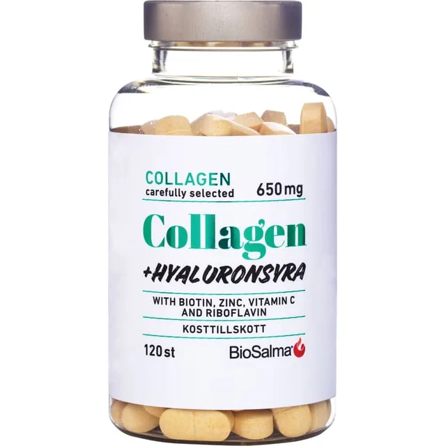 BioSalma Collagen + Hyaluronsyra