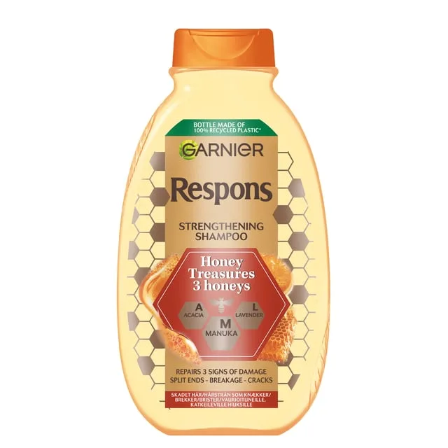 Garnier Respons Honey Treasures Strenghtening Shampoo