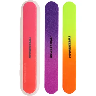 Tweezerman Neon Filemates 3-pack