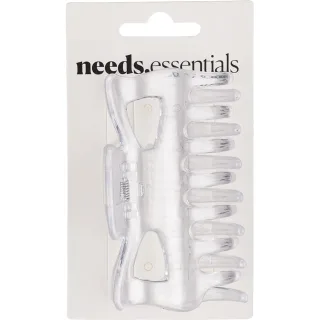 Needs Essentials Hårklämma Genomskinlig