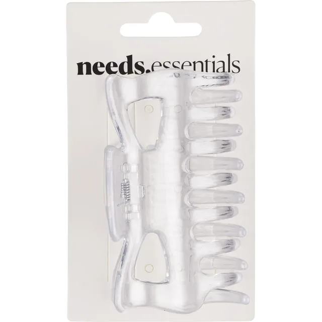 Needs Essentials Hårklämma Genomskinlig