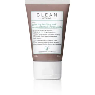 Clean Reserve Purple Clay Detoxifying Face Mask