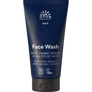 Urtekram Beauty MEN Face Wash Tazman Pepper & Salisylic Acid