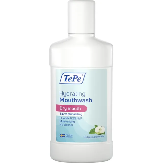 TePe Hydrating Mouthwash Apple & Mild Peppermint
