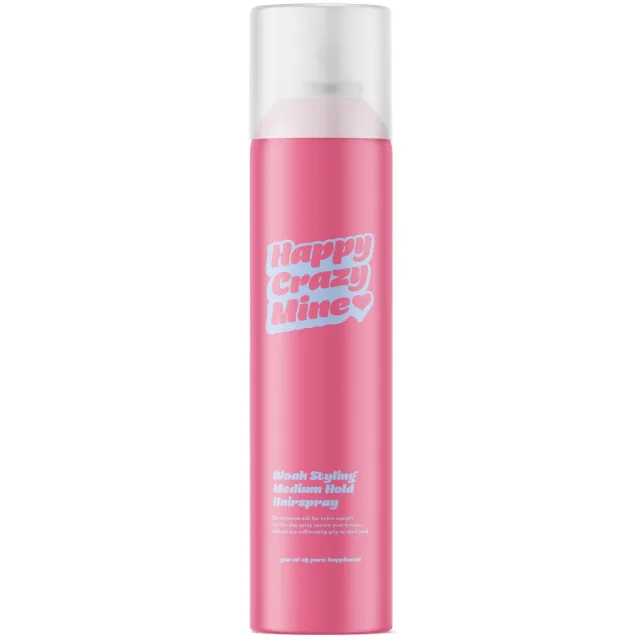 Happy Crazy Mine Woah Styling Hairspray Medium Hold