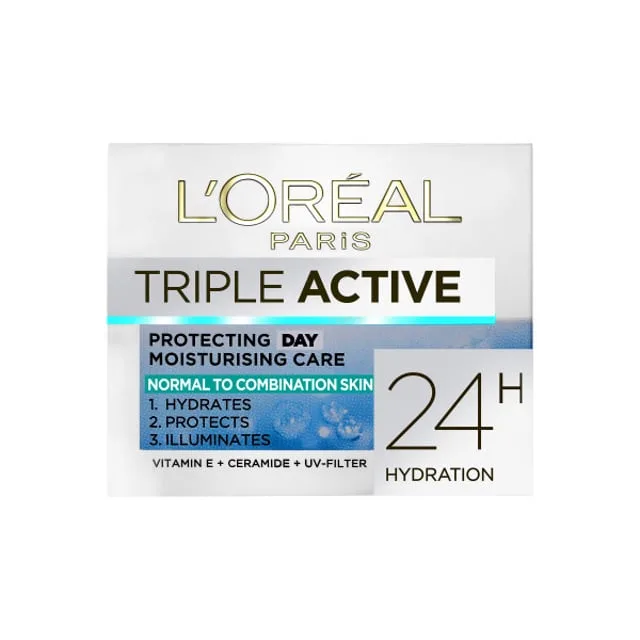 L'Oréal Paris Triple-Active Protecting Daycream 24h Normal-Combination skin