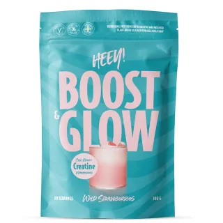 Heey! Boost & Glow Kreatin + Collegan® Smultron